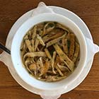 Unsere schwäbische Flädlesuppe